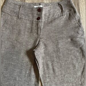 Cato wide legged brown dress pants-sz4
